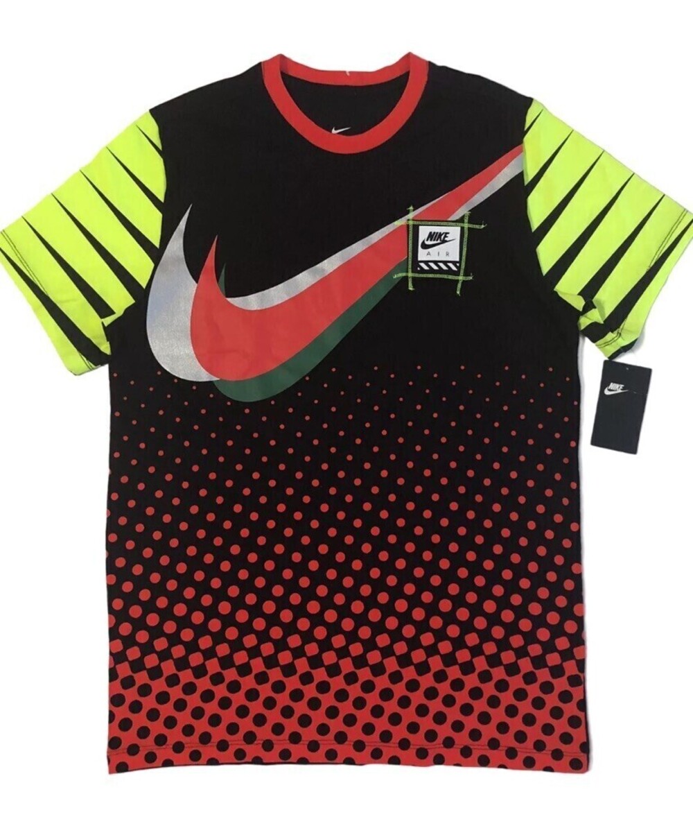 Size Small Nike Men's Gel Retro Future SS Tee Short Sleeve T-shirt CJ6995-010